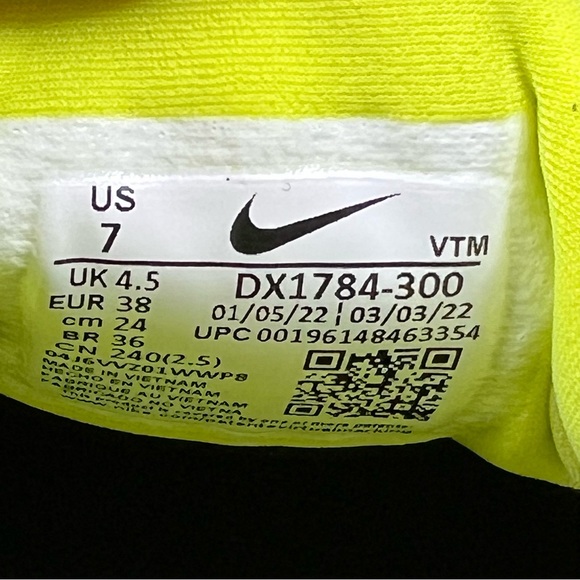 Nike Air VaporMax Plus Atomic Green Tennis Ball Volt - Picture 12 of 12